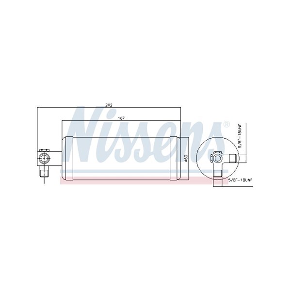 Torkfilter Nissens 95980 NISSENS