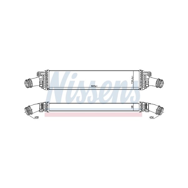 Intercooler Nissens 96567 NISSENS Intercooler Nissens 96567 NISSENS