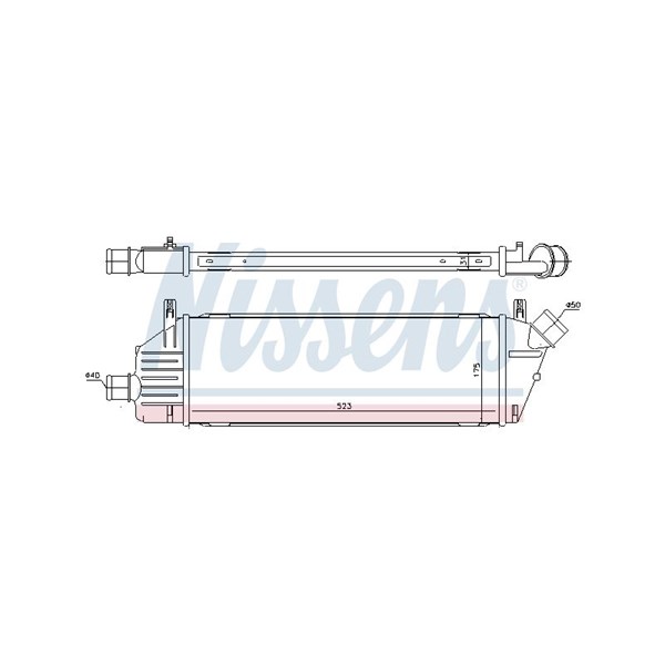 Intercooler Nissens 96578 NISSENS Intercooler Nissens 96578 NISSENS