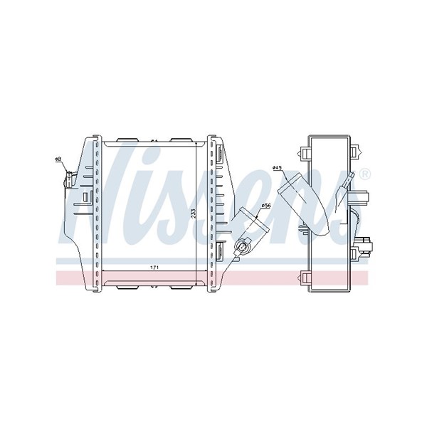 Intercooler Nissens 96579 NISSENS