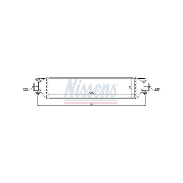 Intercooler Nissens 96630 NISSENS