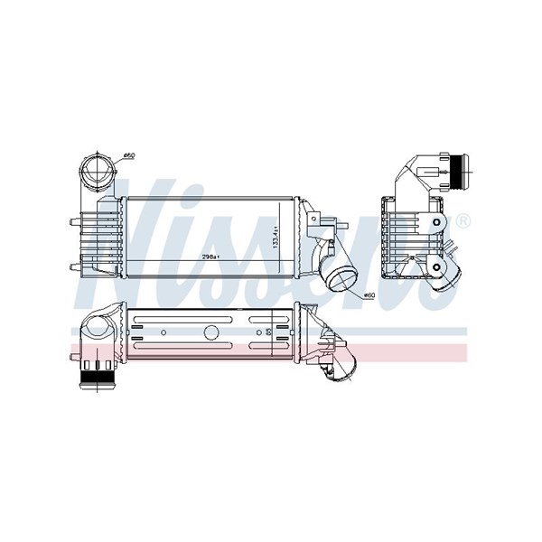 Intercooler Nissens 96765 NISSENS