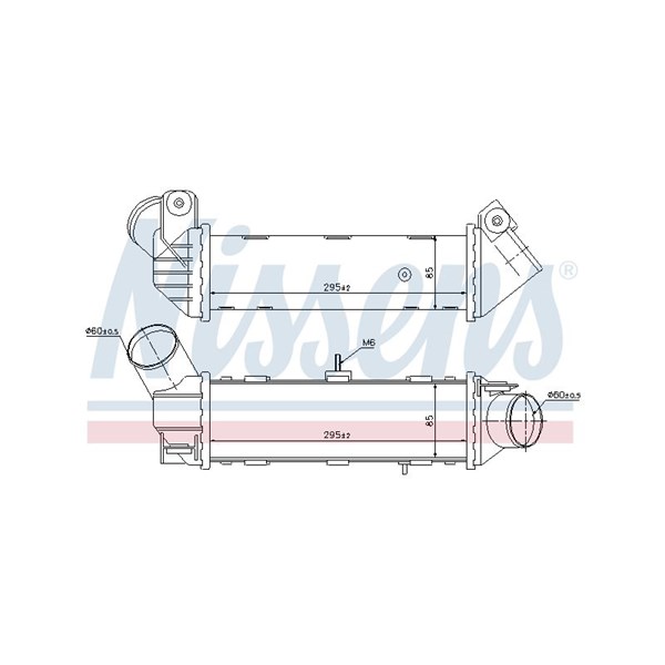 Intercooler Nissens 96796 NISSENS
