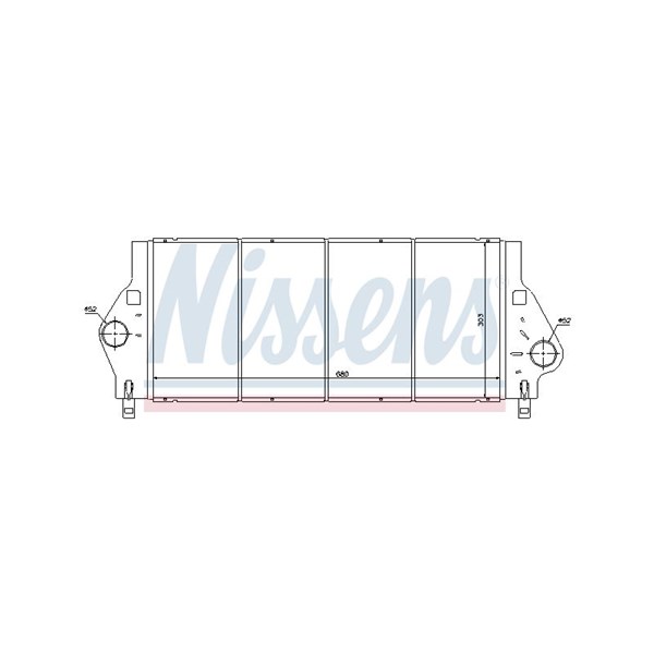 Intercooler Nissens 96799 NISSENS Intercooler Nissens 96799 NISSENS