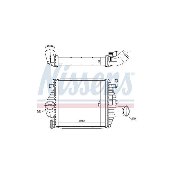 Intercooler Nissens 96894 NISSENS Intercooler Nissens 96894 NISSENS
