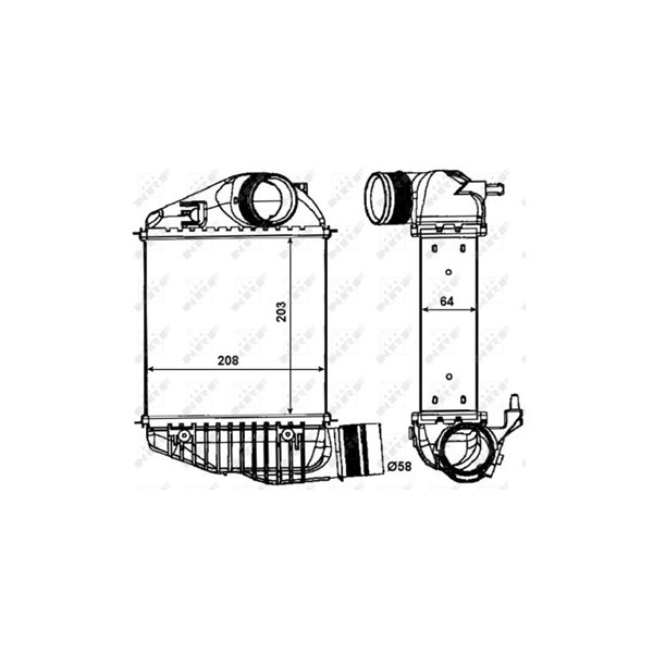 Intercooler Nrf 30015 NRF
