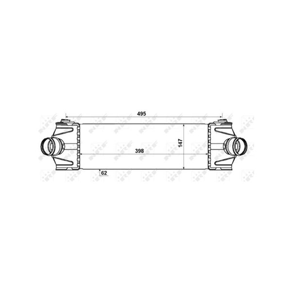 Intercooler Nrf 30037 NRF