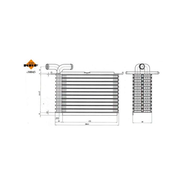 Intercooler Nrf 30045 NRF Intercooler Nrf 30045 NRF