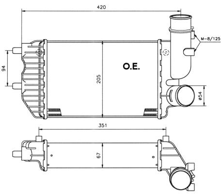 Intercooler NRF
