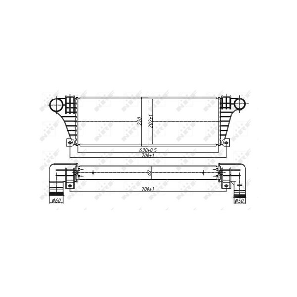 Intercooler Nrf 30097 NRF