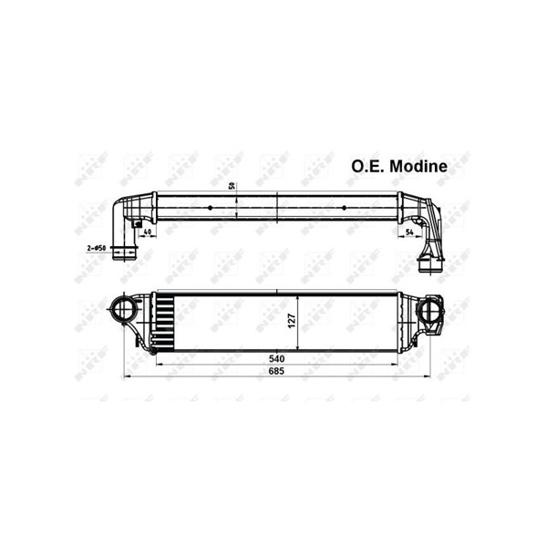 Intercooler Nrf 30119 NRF