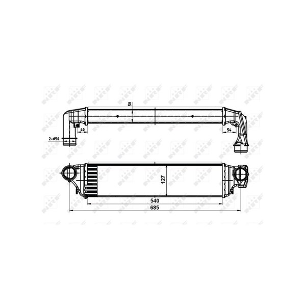 Intercooler Nrf 30119A NRF
