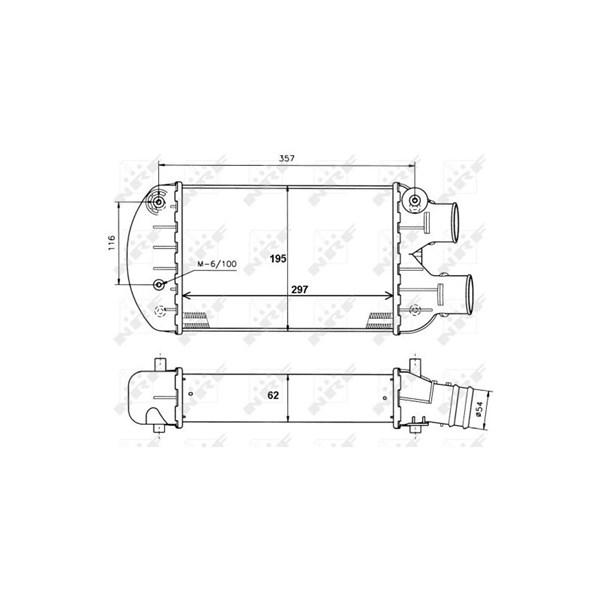 Intercooler Nrf 30122A NRF Intercooler Nrf 30122A NRF