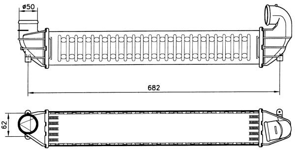 Intercooler Nrf 30139 NRF