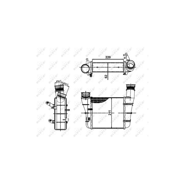 Intercooler Nrf 30148A NRF Intercooler Nrf 30148A NRF