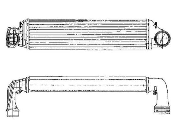Intercooler Nrf 30154 NRF