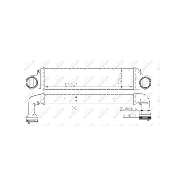 Intercooler Nrf 30165A NRF Intercooler Nrf 30165A NRF