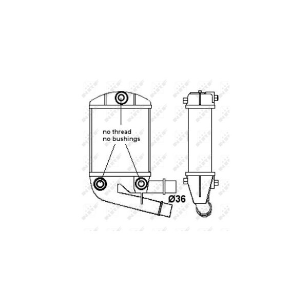 Intercooler Nrf 30167A NRF
