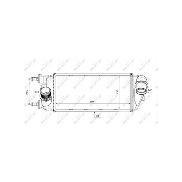 Intercooler Nrf 30183 NRF