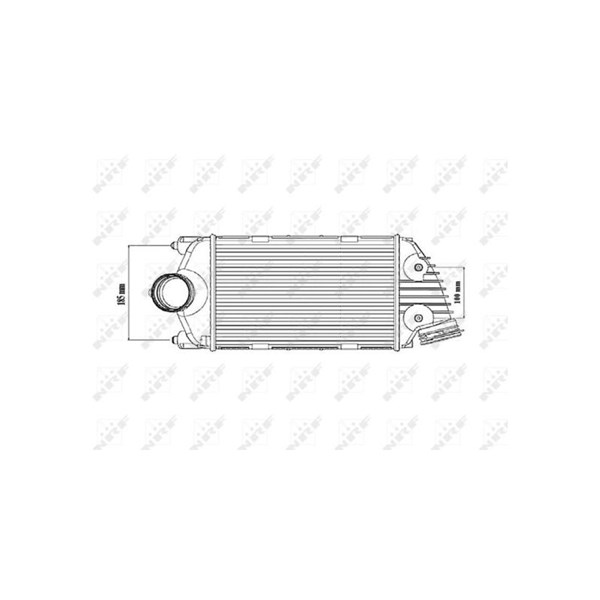 Intercooler, Vänster Nrf 30186 NRF