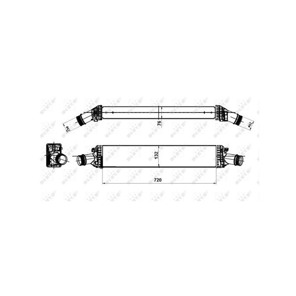Intercooler Nrf 30189 NRF