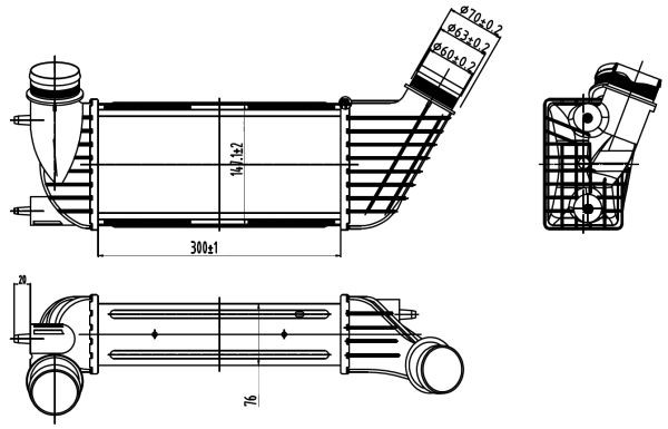 Intercooler Nrf 30192 NRF