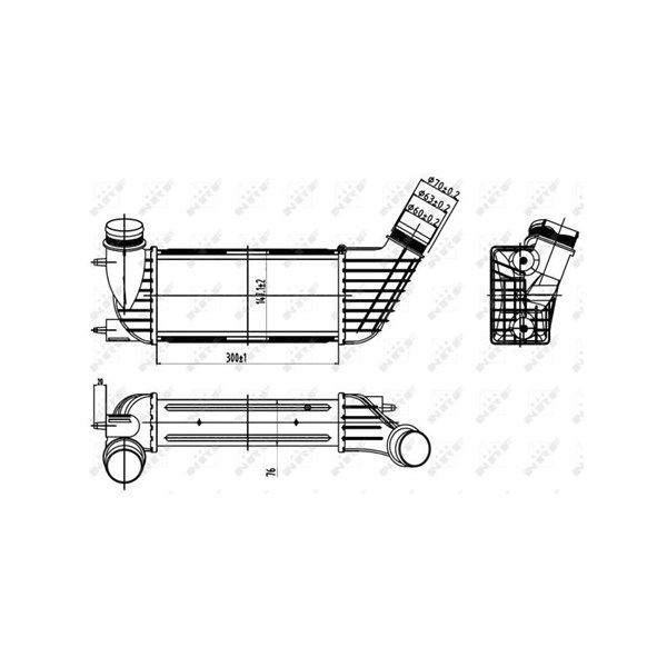 Intercooler Nrf 30192 NRF Intercooler Nrf 30192 NRF