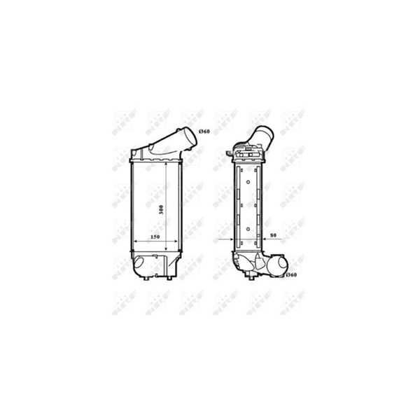 Intercooler Nrf 30195 NRF