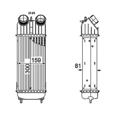 Intercooler Nrf 30196 NRF