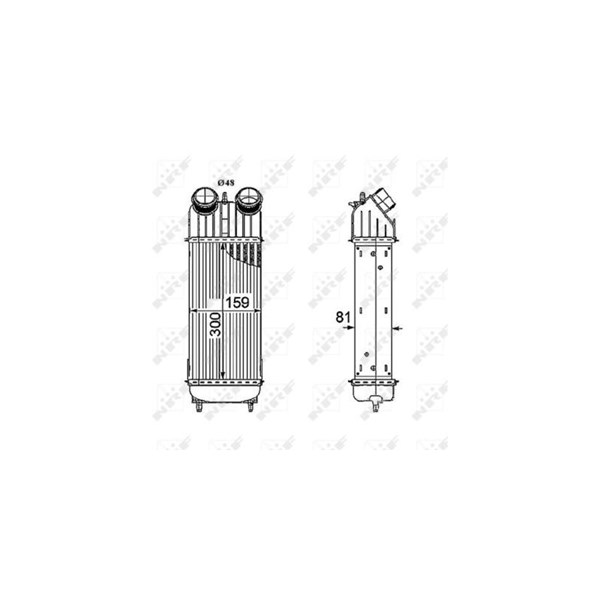 Intercooler Nrf 30196 NRF