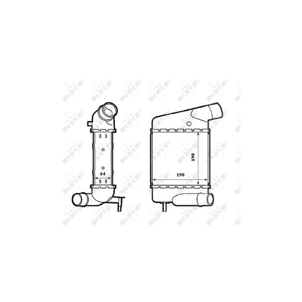 Intercooler Nrf 30197 NRF