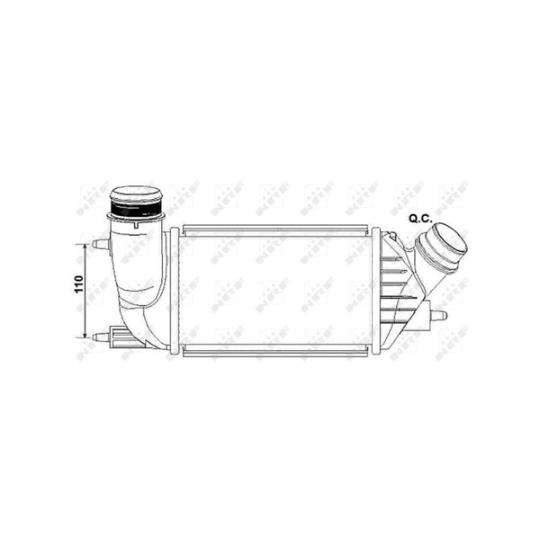 Intercooler Nrf 30242 NRF