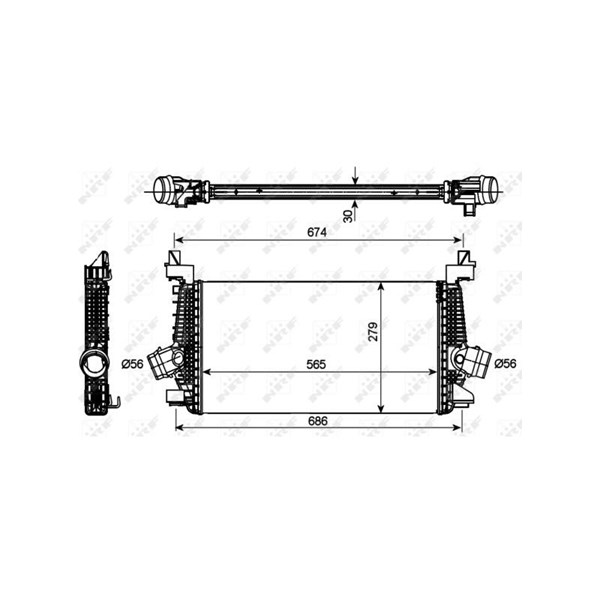 Intercooler Nrf 30269 NRF