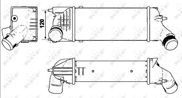 Intercooler Nrf 30277 NRF