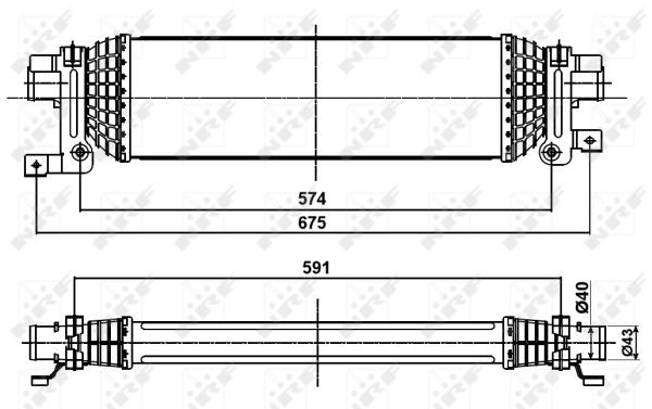 Intercooler Nrf 30285 NRF