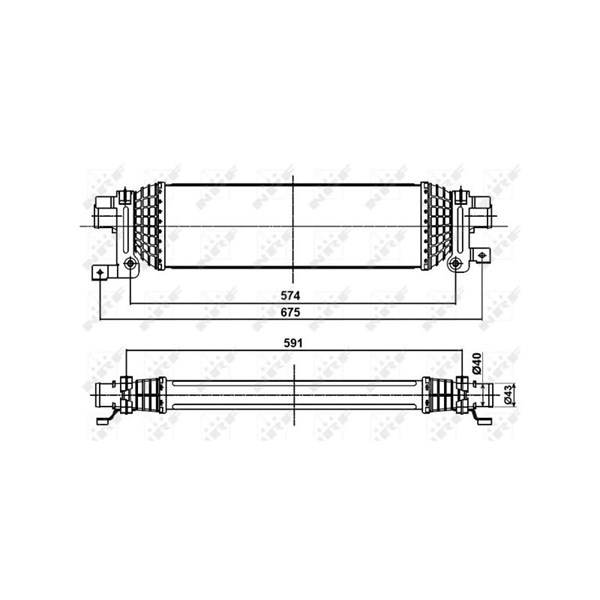 Intercooler Nrf 30285 NRF