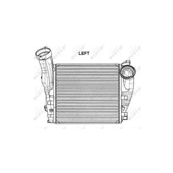 Intercooler, Vänster Nrf 30286 NRF