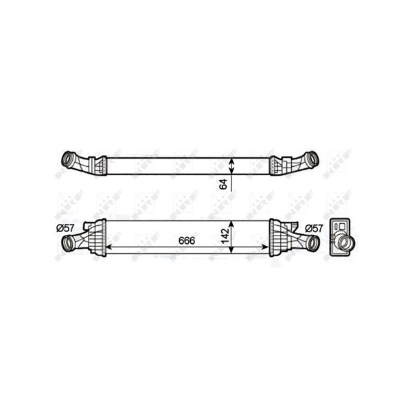 Intercooler Nrf 30289 NRF