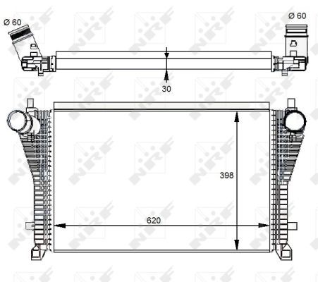 Intercooler Nrf 30291 NRF