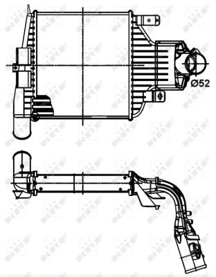 Intercooler Nrf 30301 NRF
