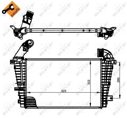 Intercooler Nrf 30302 NRF