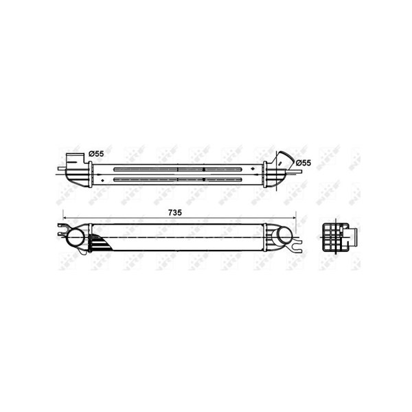 Intercooler Nrf 30303 NRF