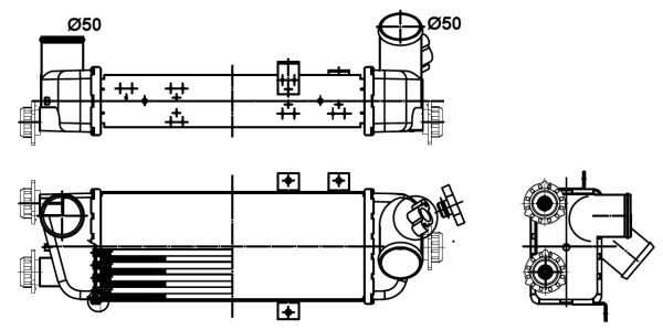 Intercooler Nrf 30305 NRF