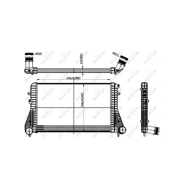 Intercooler Nrf 30306 NRF