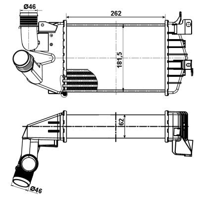 Intercooler Nrf 30307 NRF