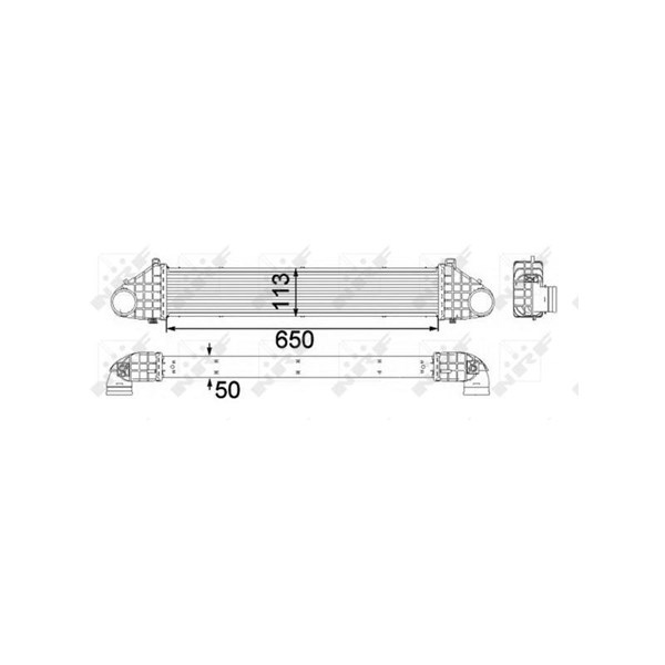 Intercooler Nrf 30308 NRF