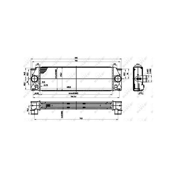 Intercooler Nrf 30310 NRF Intercooler Nrf 30310 NRF