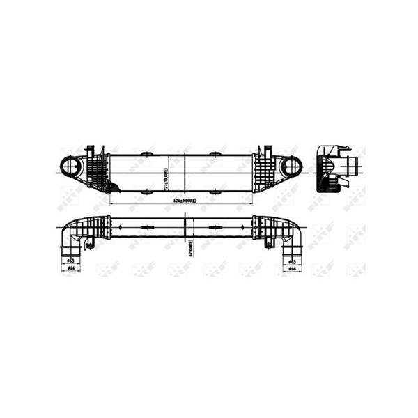 Intercooler Nrf 30313 NRF Intercooler Nrf 30313 NRF