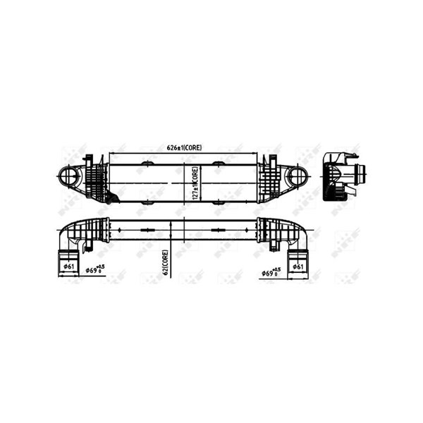 Intercooler Nrf 30314 NRF