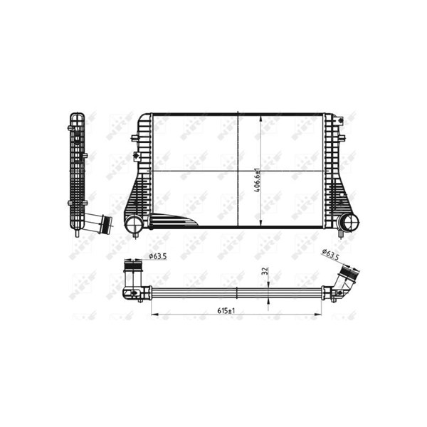 Intercooler Nrf 30316 NRF Intercooler Nrf 30316 NRF
